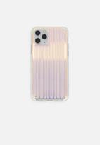 Cased. - Holographic phone case - blue