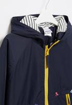 POP CANDY - Boys hooded jacket - navy & yellow