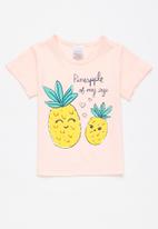 POP CANDY - Girls pineapple tee - pink