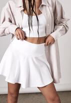 Factorie - Mini flip skirt - white