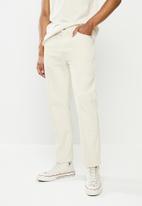 Cotton On - Cropped beckley straight jean- ecru