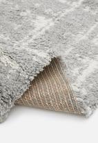 Fotakis - Gipsy shaggy rug - distressed light grey