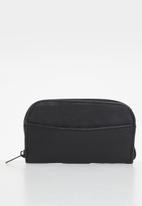 Superbalist - Wristlet leather purse - black