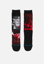 Stance Socks - Manga mudhorn socks - black