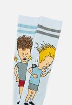 Stance Socks - Settle down socks - pale blue