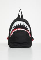 POP CANDY - Boys shark bag - black