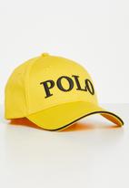 POLO - Dylan 3d embroidered peak - mustard