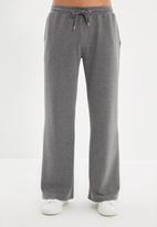 Trendyol - Gordon relaxed fit wide leg sweatpants - anthracite
