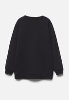 MANGO - Sweatshirt quilts - black