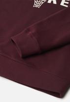MANGO - Sweatshirt albert 1 - dark red