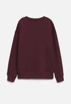 MANGO - Sweatshirt albert 1 - dark red