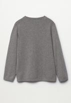 MANGO - Sweater fedepack - navy/grey