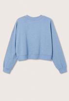 MANGO - Sweatshirt alexa - blue