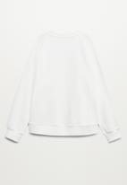 MANGO - Sweatshirt dublinip 2 pack - off white & pink