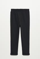 MANGO - Trousers viena 2-pack - grey & black