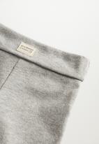 MANGO - Trousers polaina - grey