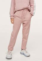 MANGO - Trousers jane - pink