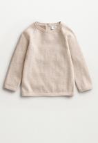 MANGO - Sweater nido1 - light brown