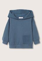 MANGO - Sweatshirt nico - medium blue