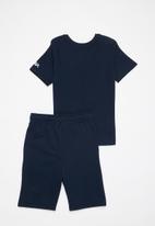 Superbalist Kids - Younger boys ss nasa tee & shorts set - navy