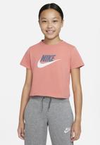 Nike - G nsw tee crop futura - pink 
