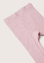 MANGO - Stockings leoliso - pink