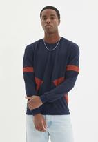 Trendyol - Patterned sweater - navy