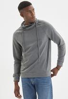 Trendyol - High neck regular fit sweater - anthracite