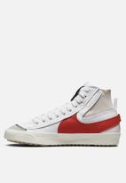 Nike - Blazer mid '77 jumbo - white/habanero red-rattan-white