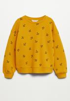 MANGO - Sweatshirt nonna - yellow