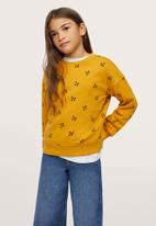 MANGO - Sweatshirt nonna - yellow