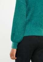dailyfriday - Funnel neck sweater - jade green