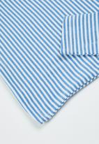 Trendyol - Stripe pjs set - blue & white 