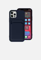 Workable Brand - Iphone wallet case - dark blue