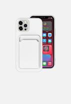 Workable Brand - Iphone wallet case -white