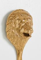 H&S - Lion Animal Hook - Gold