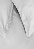 Sheraton Textiles - Egyptian Cotton straight stitch duvet cover set - grey 400tc