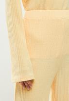 dailyfriday - Knitwear sweater & pants set - yellow