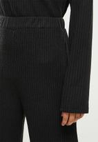 dailyfriday - Knitwear sweater & pants set - black