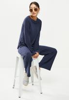 dailyfriday - Knitwear sweater & pants set - navy