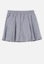 Cotton On - Heather pleated skirt - light grey marle