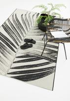 Hertex Fabrics - Caladesi island outdoor rug - shadow