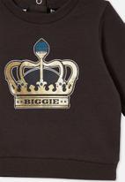 Cotton On - Bobbi sweater lcn - lcn mt phantom/biggie crown