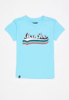 Aca Joe - Aca joe multi-colour printed t-shirt -  blue
