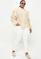 MANGO - Plus blouse dakota - light beige