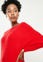 dailyfriday - Slouchy jumper - red