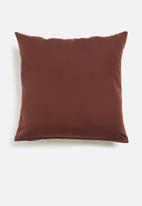 Hertex Fabrics -  folorium Outdoor cushion cover- rasberry
