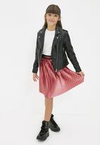 Trendyol - Girls pleat skirt - pink