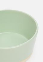 Sixth Floor - Ashen bowl set of 4 - sage