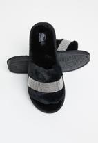 Miss Black - Rella3 slipper - black